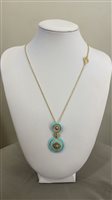 Collar Gaetano Vitiello Mujer in Plata Pasta di turchese 3047